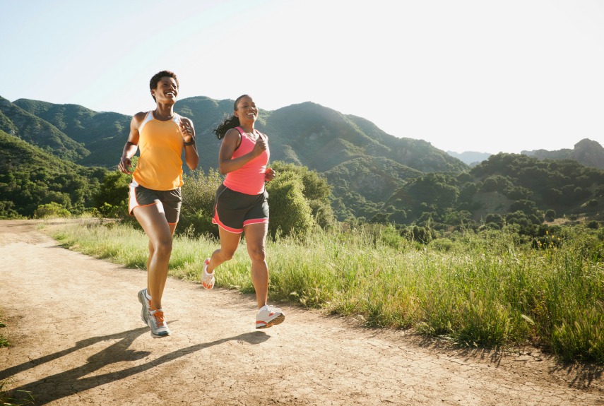 women run