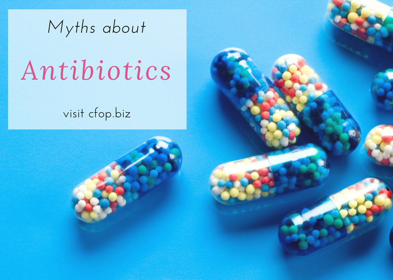 myths about antibiotics